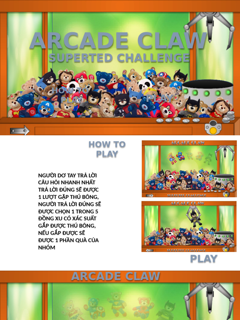 Arcade Claw Game Instructions | PDF