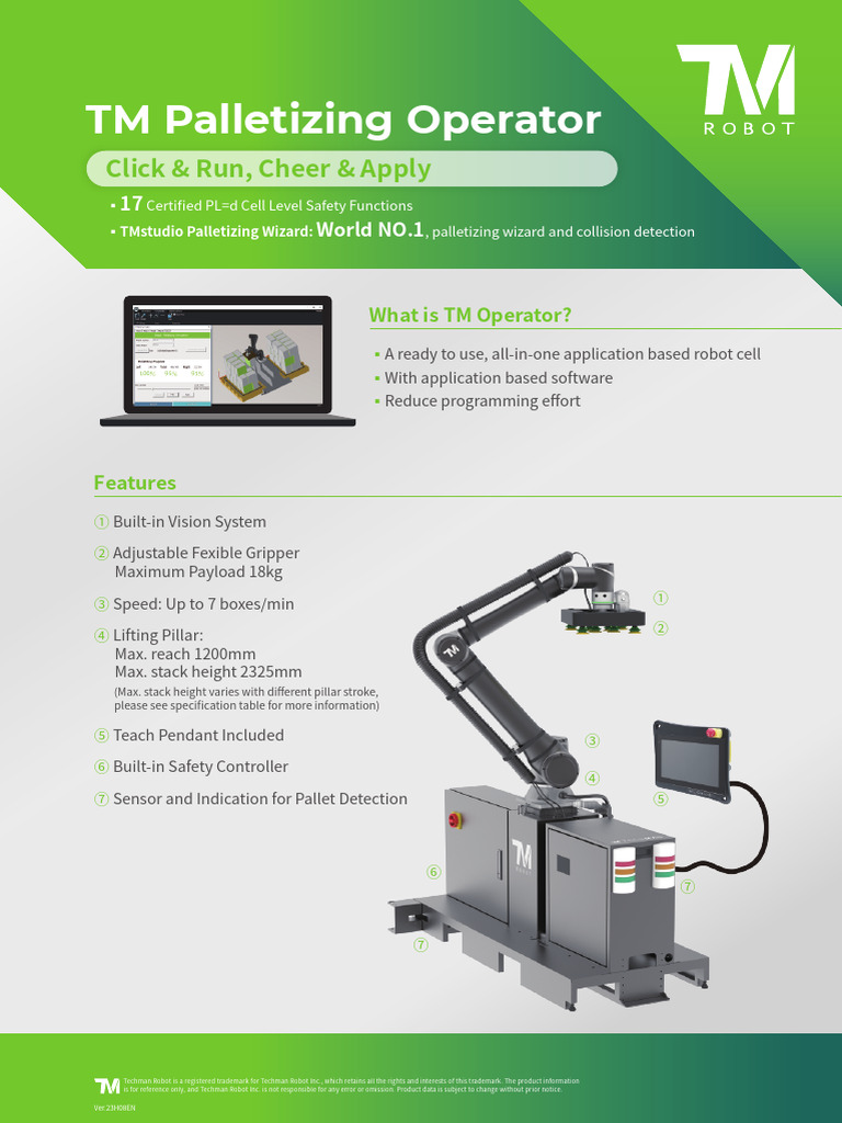 TM Palletizing Operator Features Overview | PDF | Computer Science ...