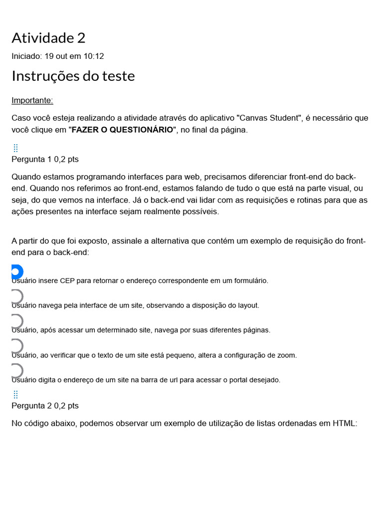 Front-end e Back-end em HTML e CSS | PDF | Html | Rede mundial de ...