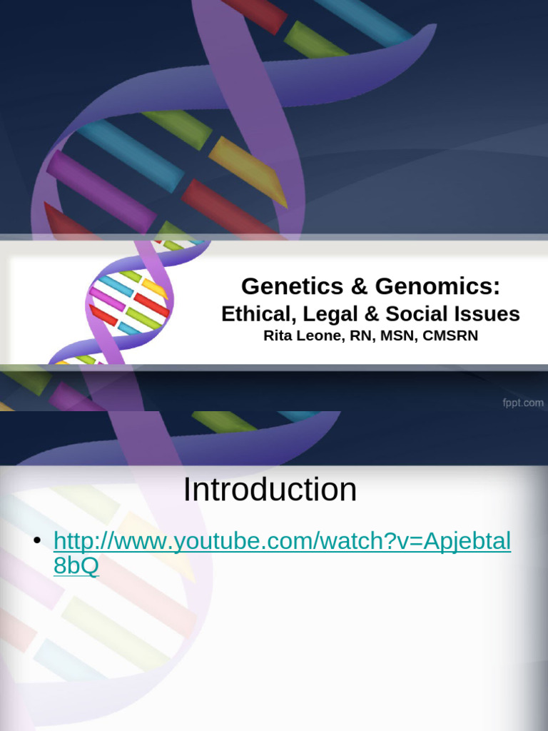 Genetics Testing: Ethical & Legal Issues | PDF | Genetic Testing | Cancer
