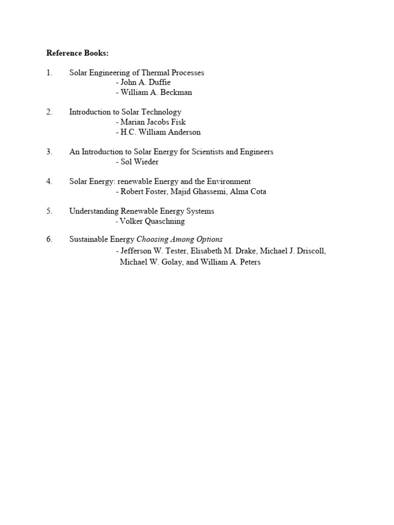 Reference Books | PDF