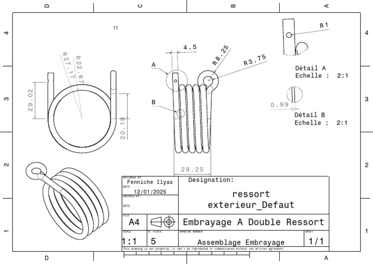 Ressort Exterieur - Defaut | PDF