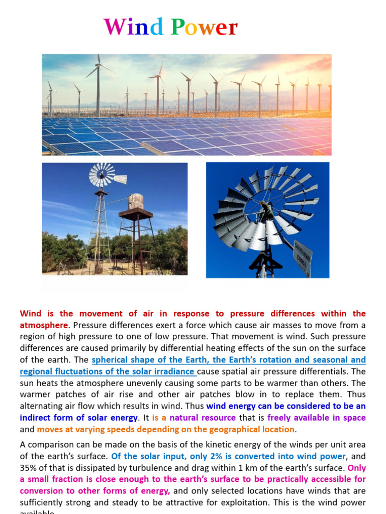 Understanding Wind Power Basics | PDF | Wind Turbine | Turbine