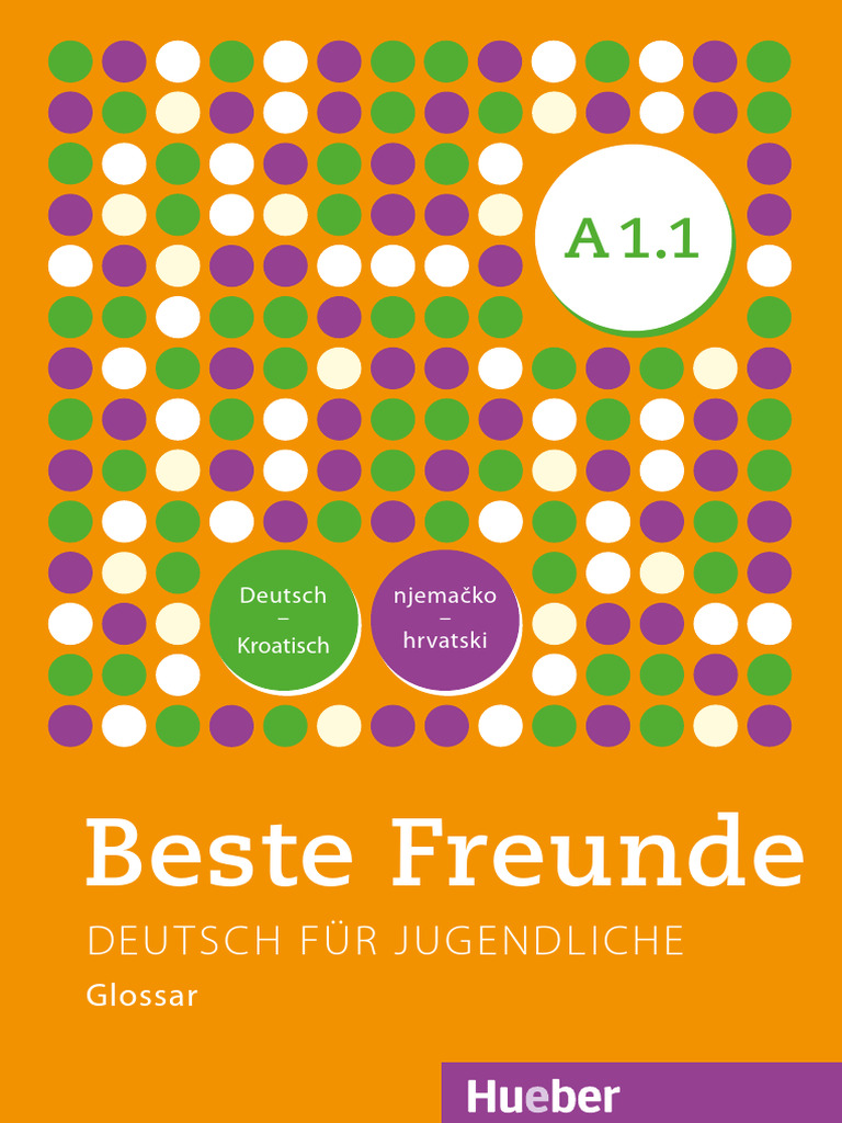 Beste Freunde A1 1 Glossar Kroatisch | PDF