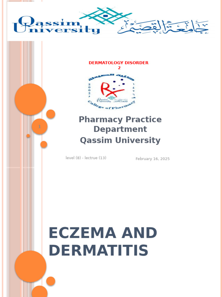 Eczema and Dermatitis: Causes & Treatments | PDF | Dermatitis | Shampoo