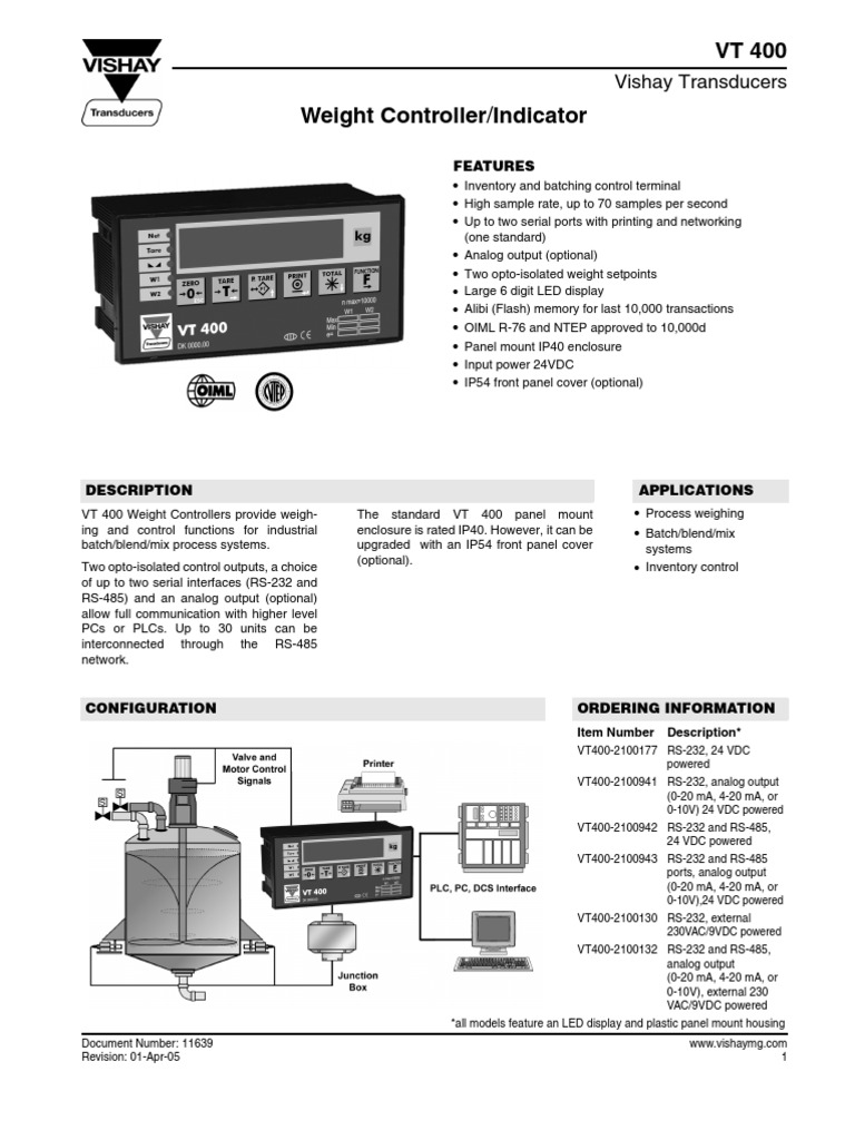 VT 400 | PDF | Electrical Engineering | Electronics