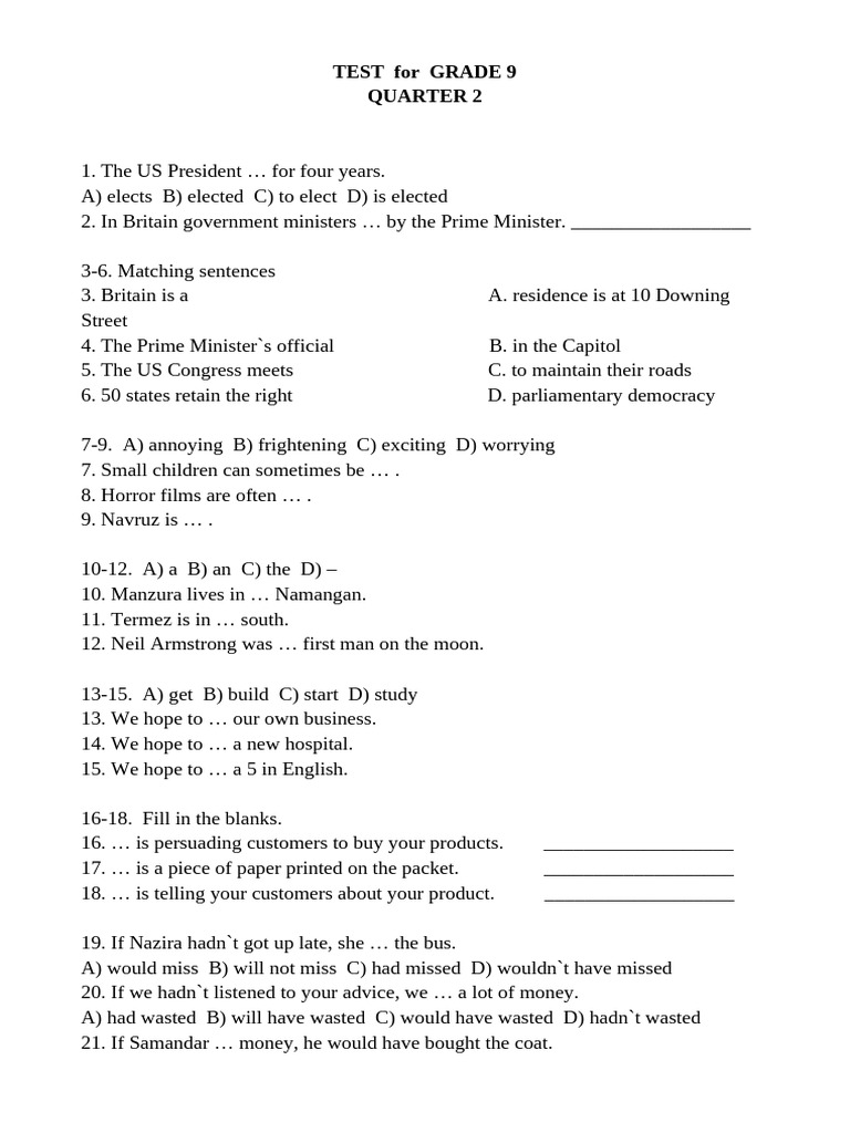 9 Quarter 2 | PDF