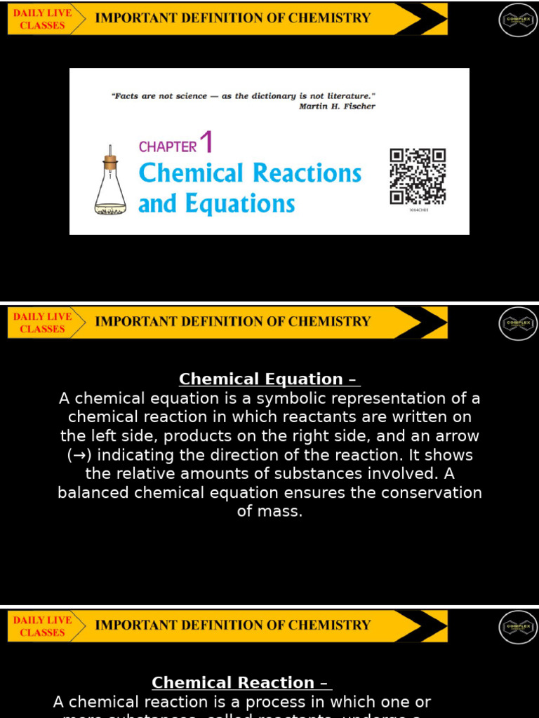 Chapter 1 4 Chem Pdf Chemical Reactions Acid