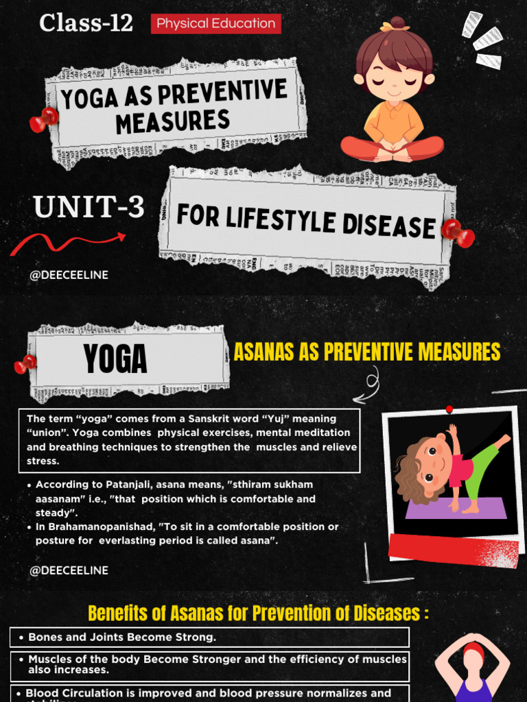 Yoga Asanas for Disease Prevention | PDF | Asana | Body Mass Index