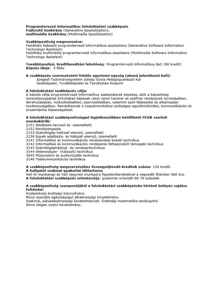 programtervezo_informatikus_felsooktatasi_szakkepzes | PDF