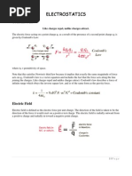 Electrostatics
