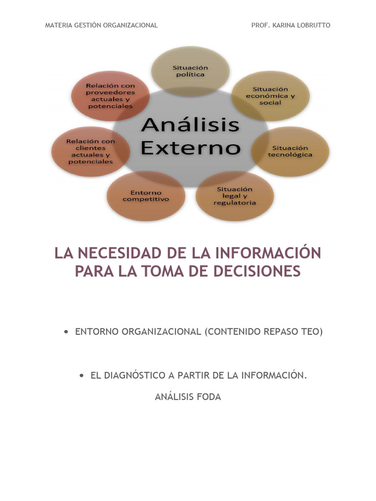 Información Clave para Decisiones Empresariales | PDF
