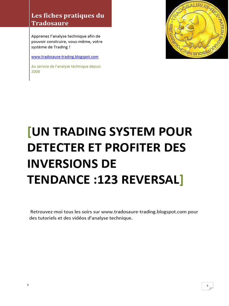 Méthode 123 Reversal en Trading | PDF | Opérateur de marché | Analyse ...