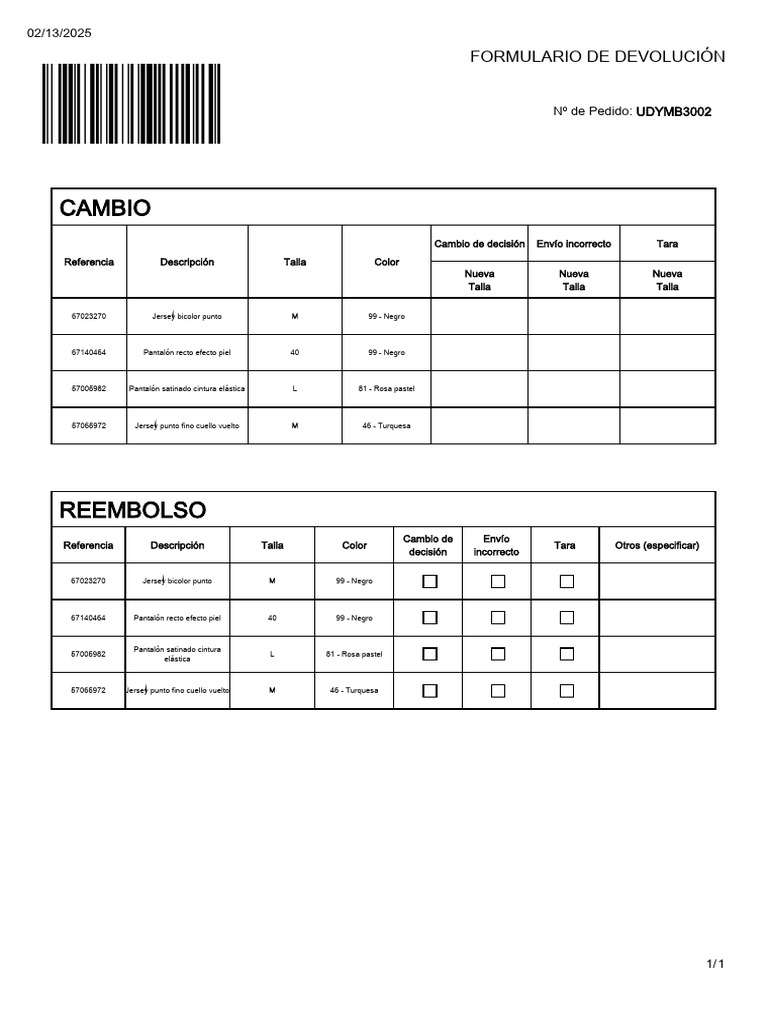 UDYMB3 Return Form | PDF