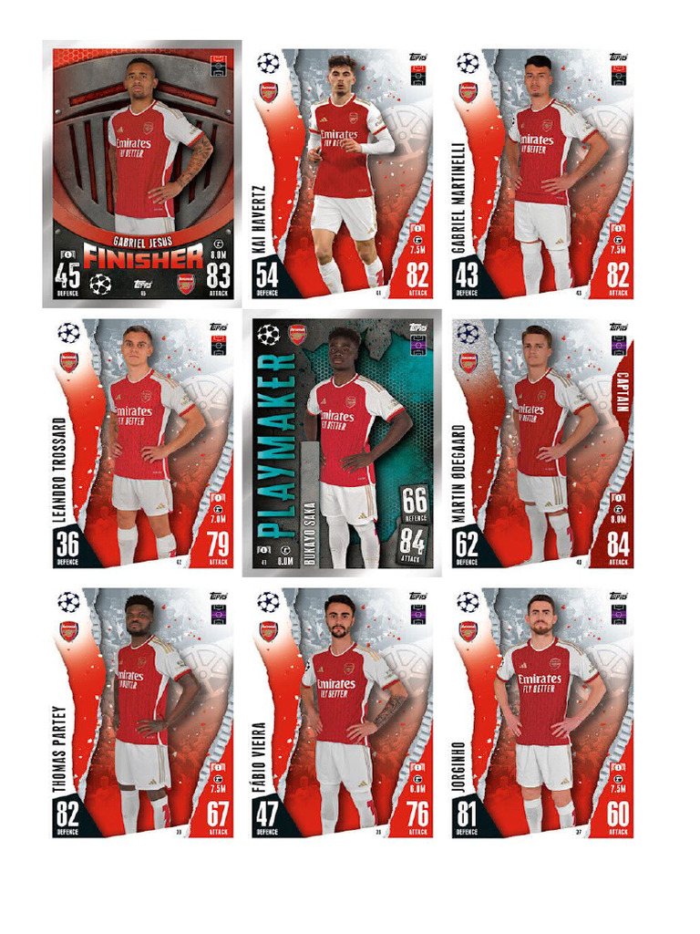Arsenal y Manchester City | PDF