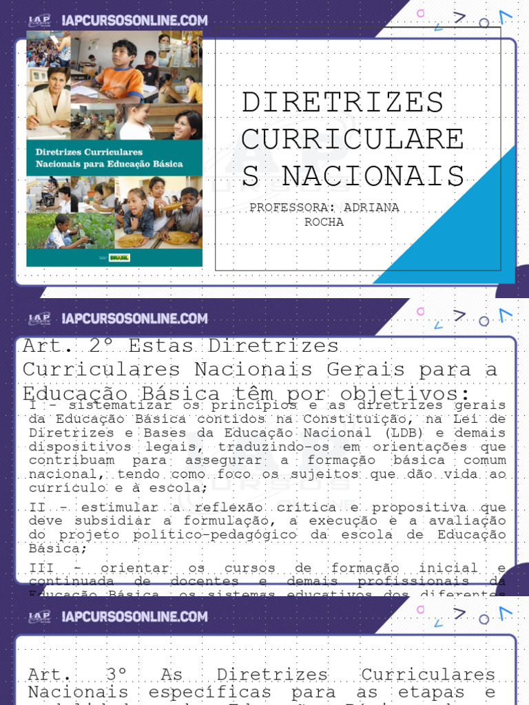 Diretrizes Curriculares Nacionais | PDF | Pedagogia