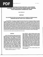 Download Faktor Penyebab Petani Kentang Lahan Kering Dataran Tinggi Kecamatan an Bandung Tidak Mengadopsi Konversi Tanah by bimo SN82884356 doc pdf