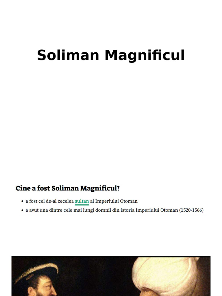 7 Soliman Magnificul | PDF
