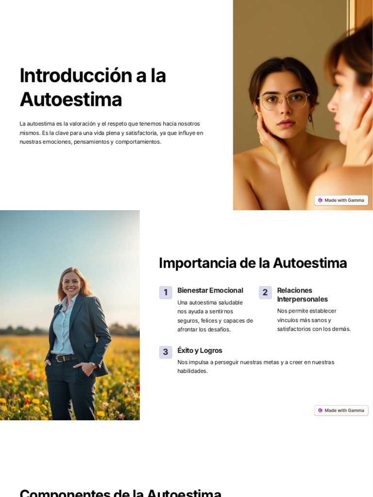 Claves para Mejorar tu Autoestima | PDF | Autoestima | Cognición