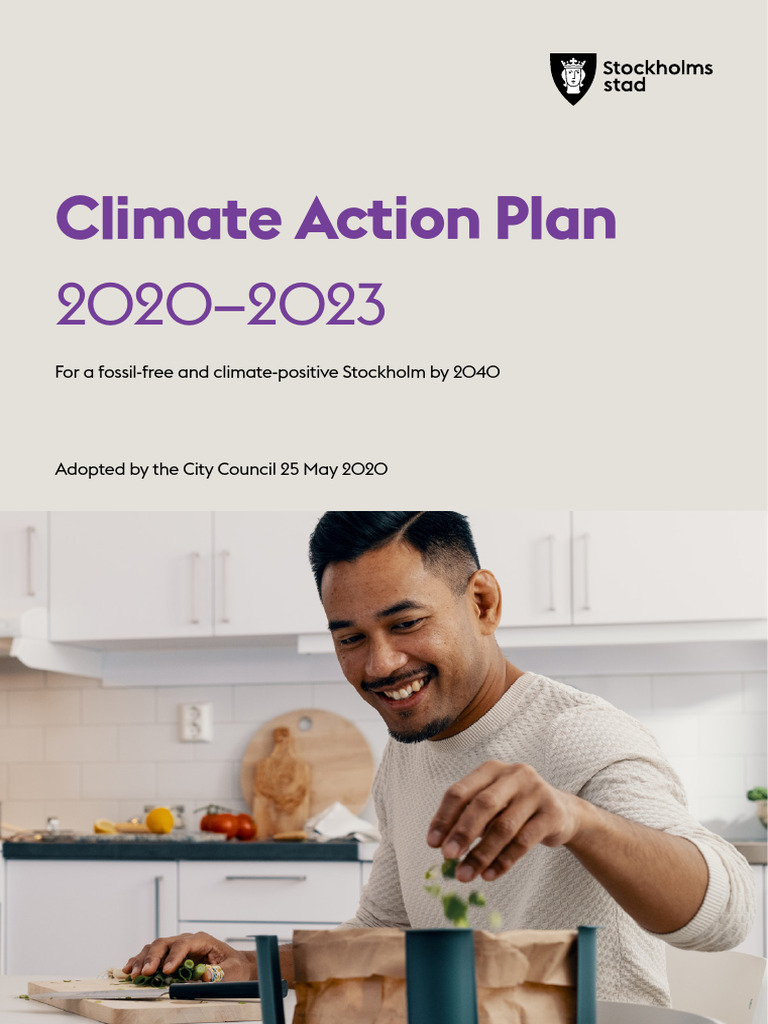 Stockholm Climate Action Plan 2020-2023 | PDF | Climate Change ...