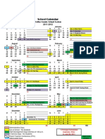 CCSS 2011-12 Calendar