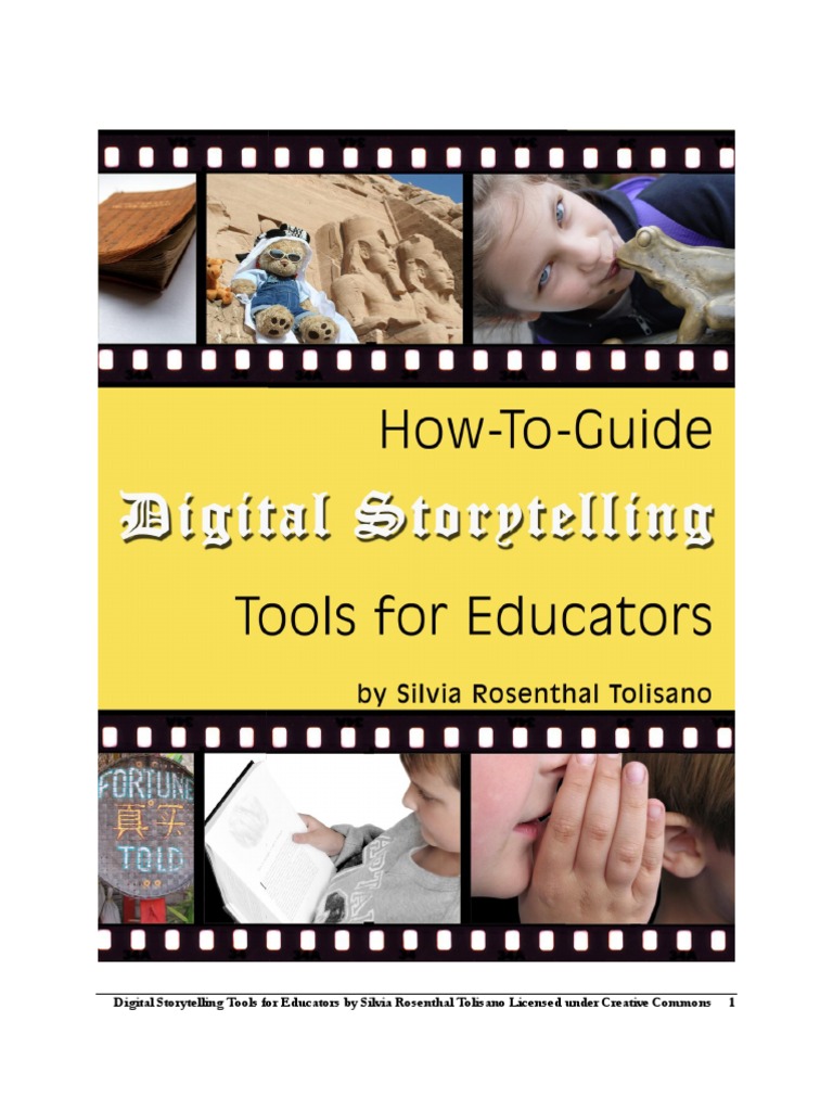 Digital Storytelling Guide by Silvia Rosenthal Tolisano | PDF ...