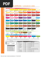 Tabela de Cores Barbante Barroco Maxcolor | PDF