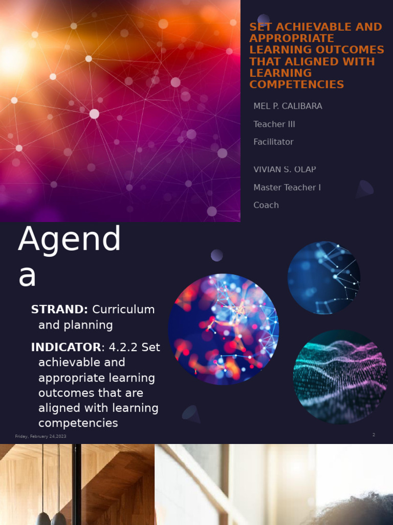 Aligning Learning Outcomes with Competencies | PDF | Learning | Teachers
