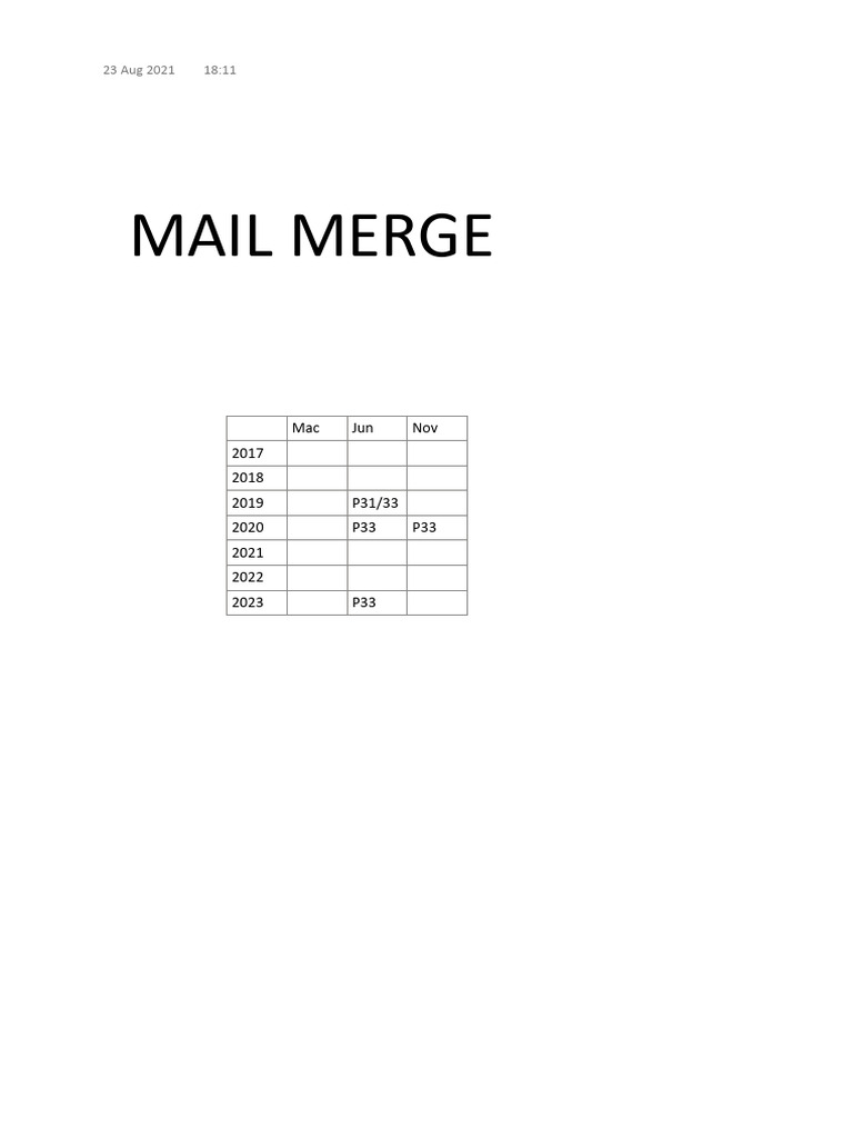 Mail merge pdf computing