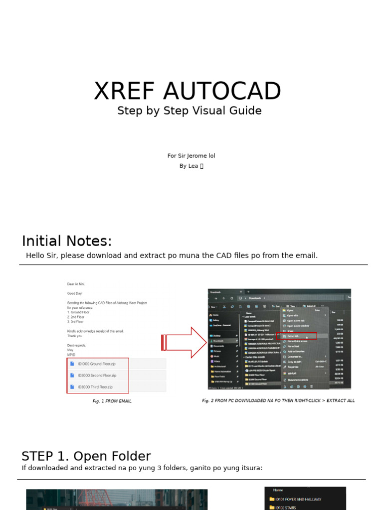 XREF Tutorial for AutoCAD Users | PDF
