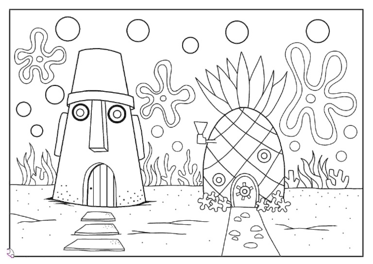 Menggambar Spongebob | PDF