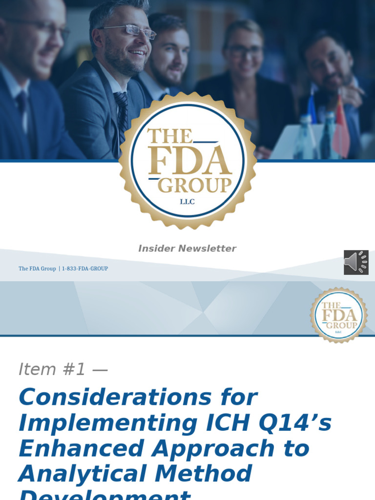 Implementing ICH Q14 for Analytical Methods | PDF | Hazards | Medical ...