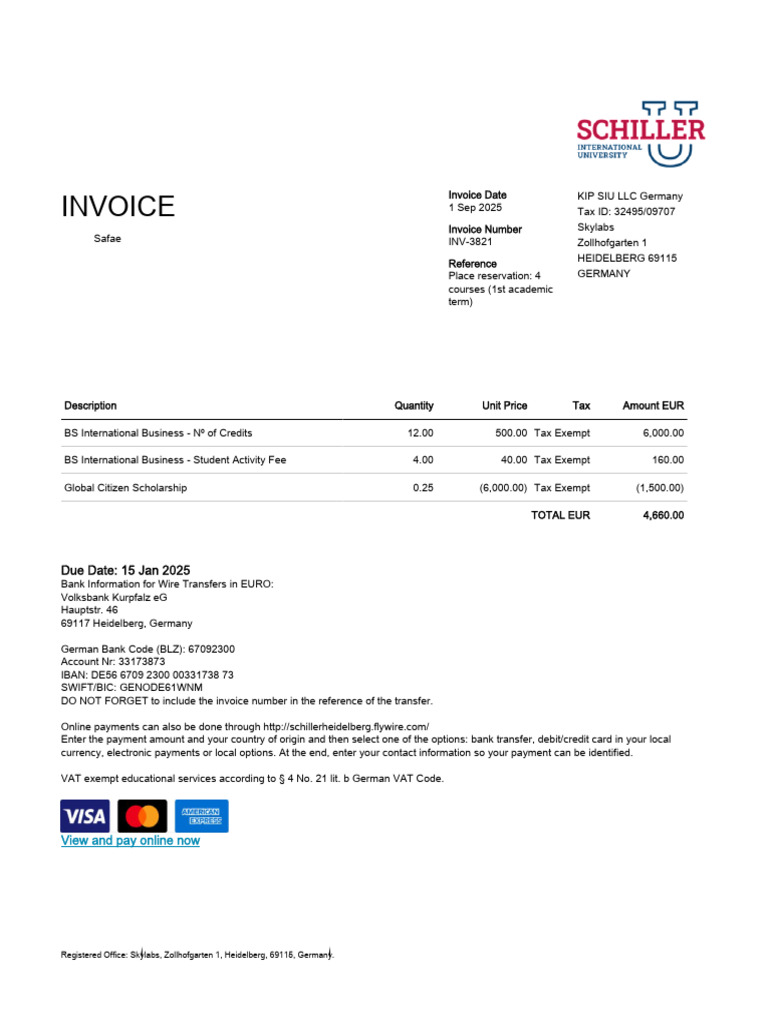 Screenshot 2025-01-18 at 2.47.54 PM | PDF | Wire Transfer | Invoice