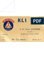 QSL Card - KLI 1674