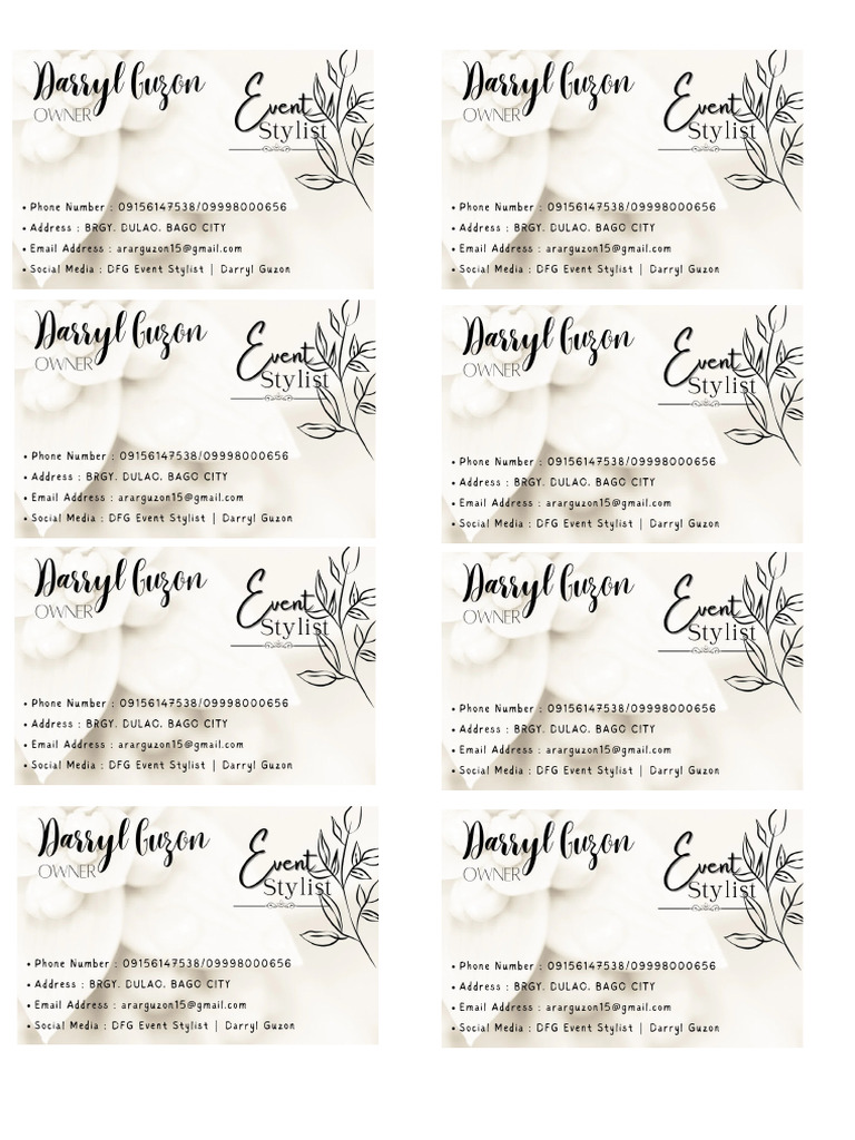 Business Card | PDF