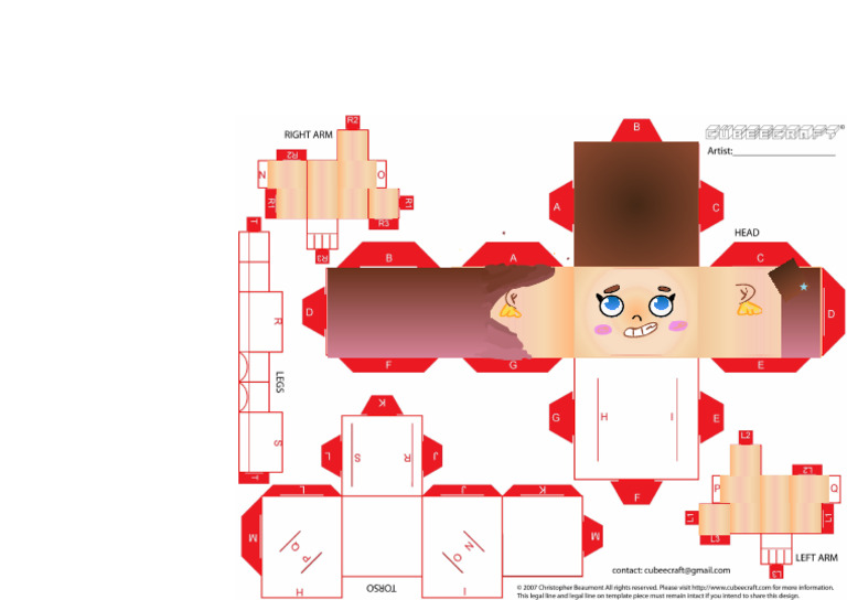 Custom Templates Paper Toy Paper Craft PDF | PDF