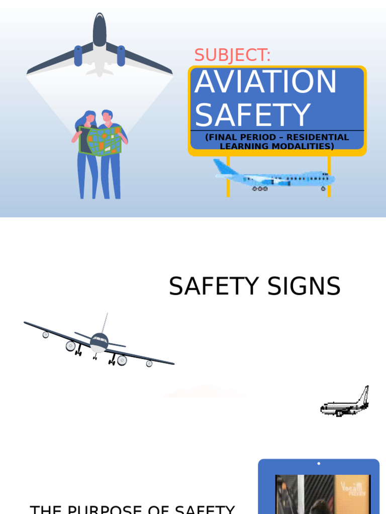 1 Safety Signs Avsaf Amt Final Period Students | PDF