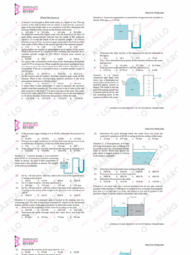Fluid Mechanics | PDF