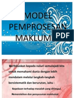 Model Pemprosesan Maklumat