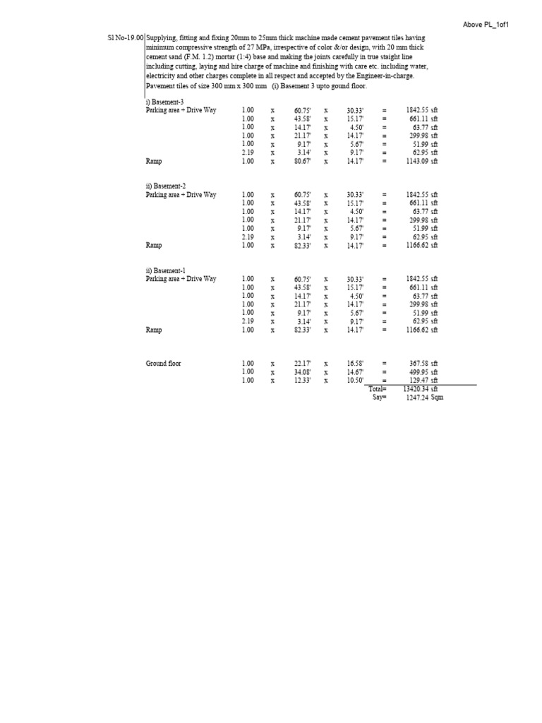Pavement tiles pdf concrete architectural design