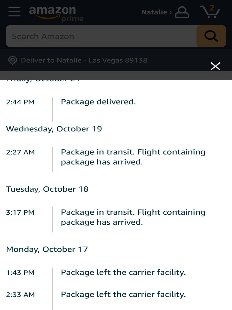 SFExpress Package Tracking Details | PDF