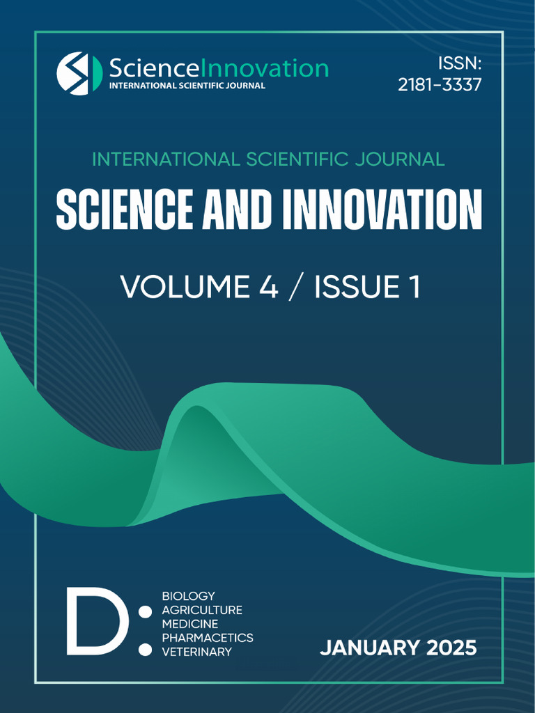 International Scientific Journal Volume 4 Issue 1 January 2025 ISSN ...