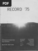 Download 1975 Patchogue-Medford High Yearbook - Part 3 - Seniors and Ads by Joseph Reinckens SN82899004 doc pdf