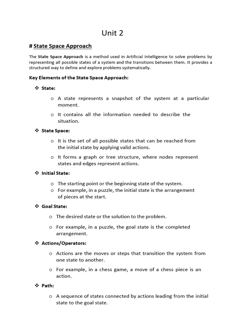 Ai unit 2 notes pdf theoretical computer science algorithms and