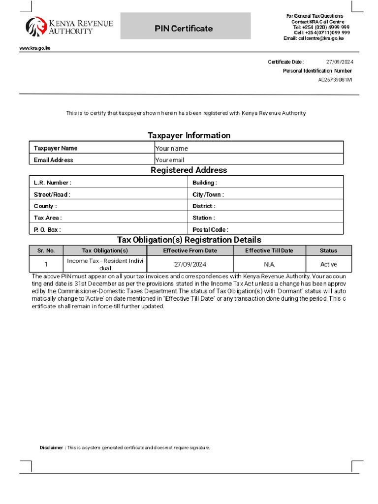 Proof of Address - Phoenix | PDF