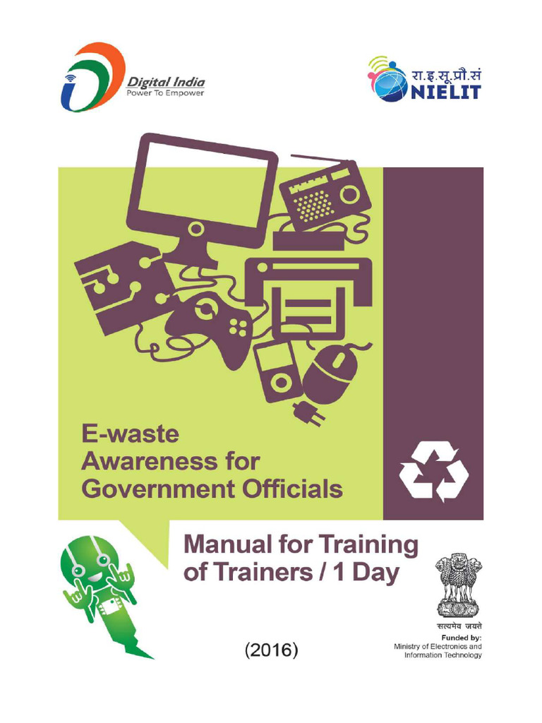 1 Day Training Study Material | PDF | Electronic Waste | Plastic