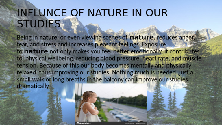 Influnce of Nature in Our Studies | PDF