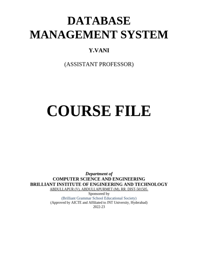 Database Management System Overview | PDF | Databases | Relational Database