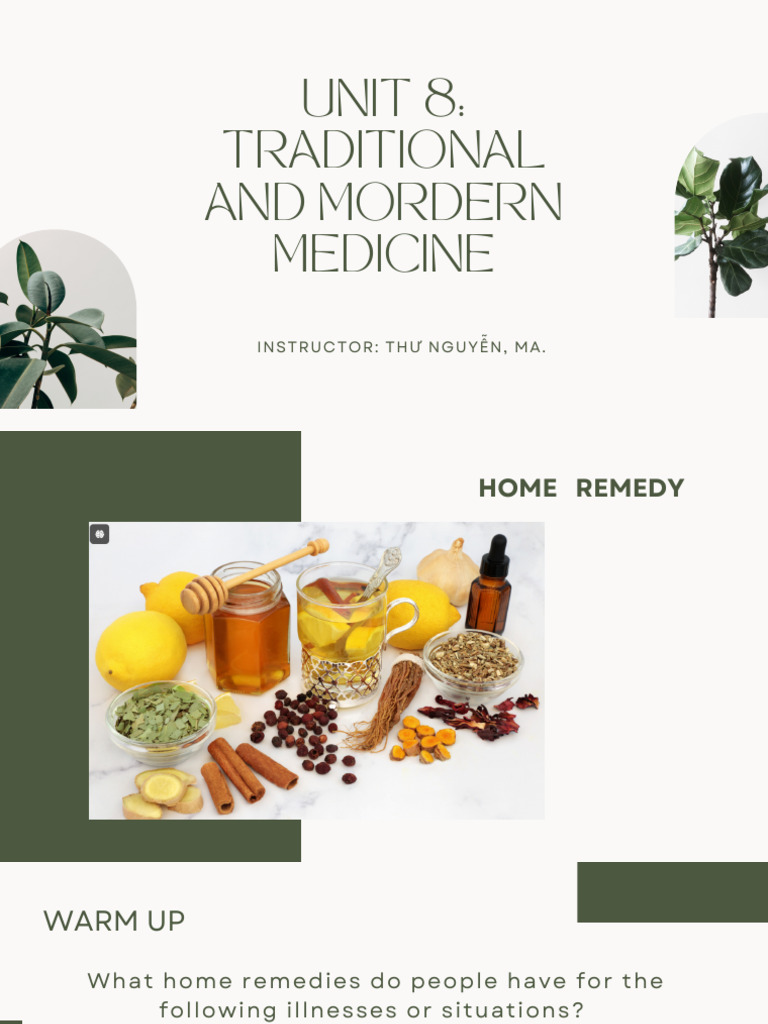 Traditional and Mordern Medicine | PDF | Common Cold | Human Diseases ...