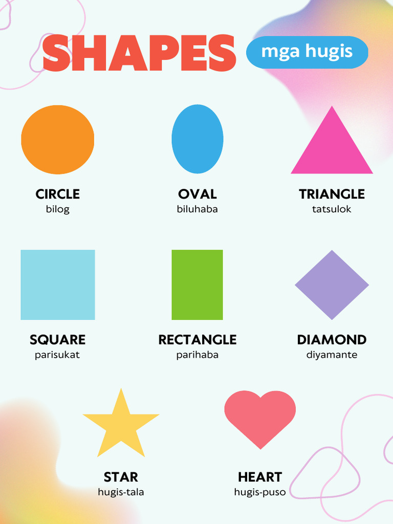 Shapes-Mga Hugis | PDF